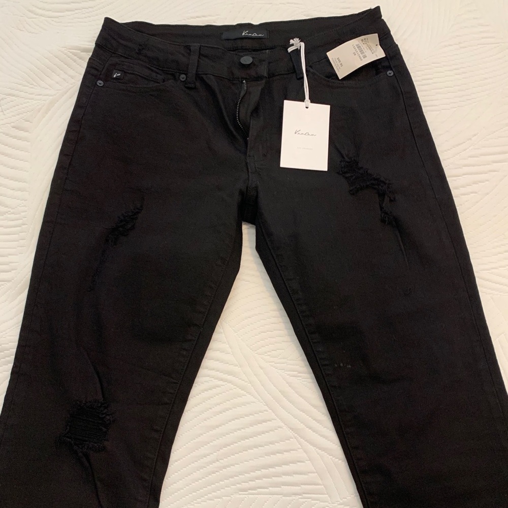 KanCan Estilo Black Cropped Skinny Jean - Sz 11/29